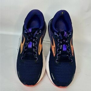 Brooks Adrenaline GTS Running Shoes Women’s Size 8 (39) Navy Purple